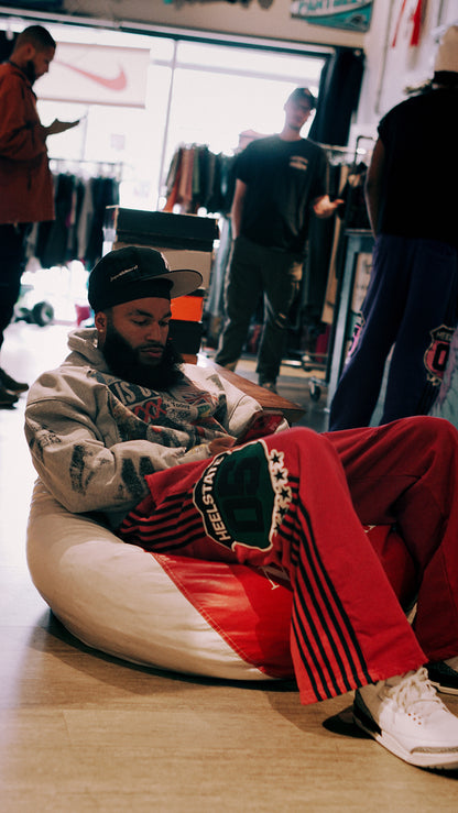 Crimson Red Highway Sweats