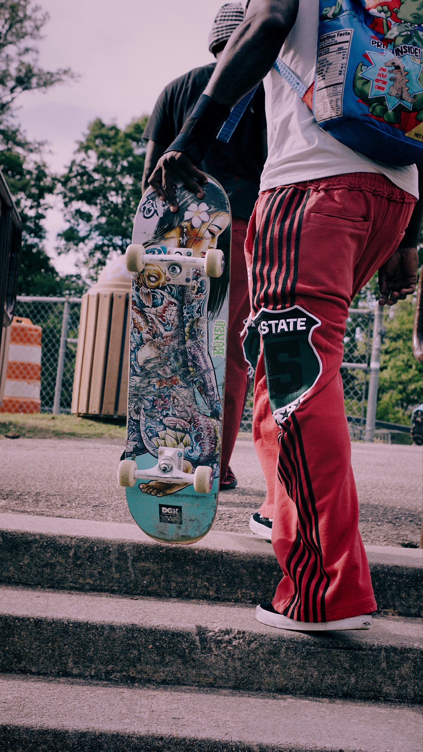 Crimson Red Highway Sweats